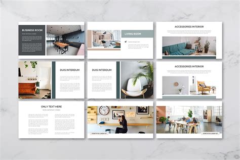 Interior Design Portfolio Template Ppt Free Download - Printable Form, Templates and Letter