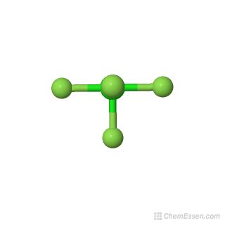 CHLORINE PENTAFLUORIDE Structure - ClF5 - Over 100 million chemical ...