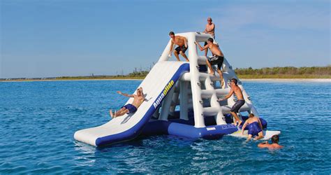 Inflatable Lake Slides (Floating Water Slides) - Ideas on Foter