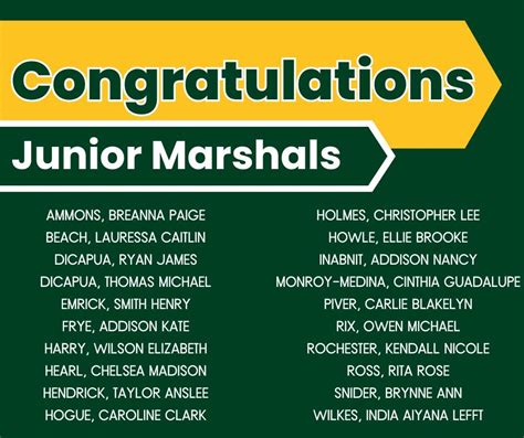 Congratulations to our 2023 Junior... - Conway High School | Facebook