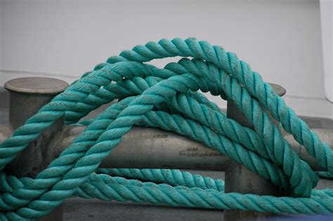 Free Images : dew, rope, close up, knitting, turquoise, leash, bollard, knot, ship traffic jams ...
