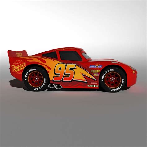 Lightning McQueen - 3D Model by DragoN777