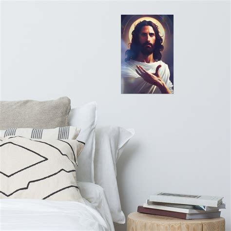 Premium Poster AI Generated Art Jesus: the Spirit of the Lord is Upon ...