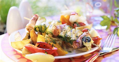 Grilled Vegetable Skewers recipe | Eat Smarter USA