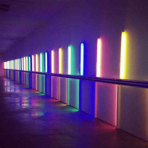 Art of Dan Flavin (1933-1996) | Dan flavin, Art of dan, Light artist