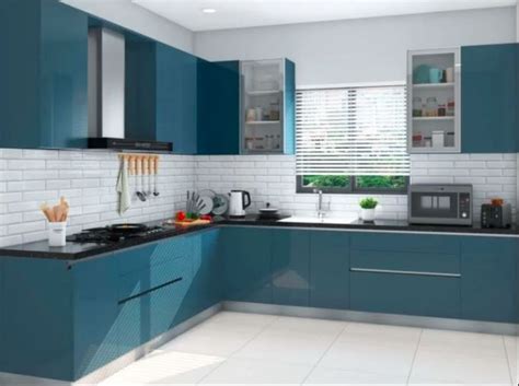 Offbeat Kitchen Wall Colour Combinations - HomeLane Blog