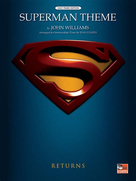 Superman Theme: Piano Sheet: John Williams | Sheet Music