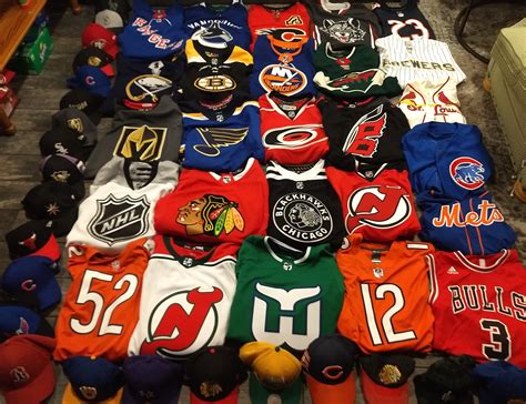 My forever expanding sports merchandise collection! : r/hockeyjerseys