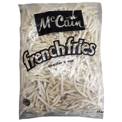 French Fries 6mm 2.5kg McCain - Party Bag – coldkart.com