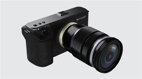 Sharp’s 8K video camera: BMPCC style form factor with 8K video