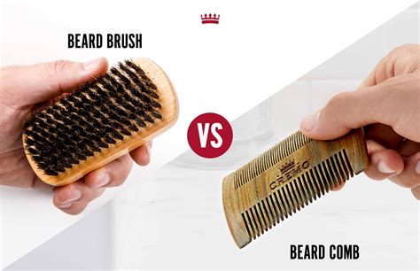 Beard Brush vs Beard Comb - Which One Is Best? What's the difference?