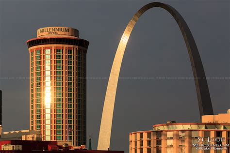 St. Louis Millennium Hotel and Gateway Arch - MetroScenes.com - St ...