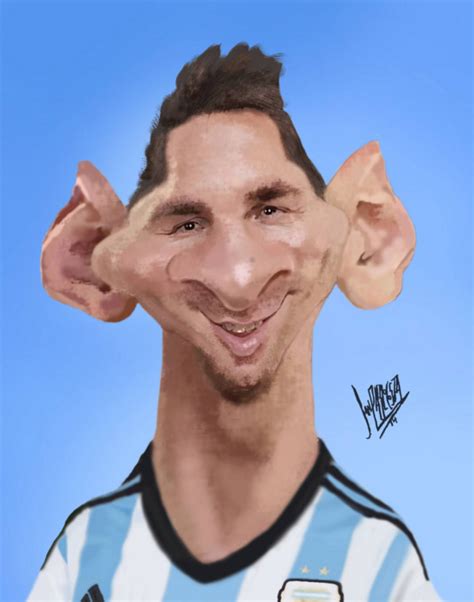 Caricatura de Leo Messi | Caricature, Lionel messi, Funny faces