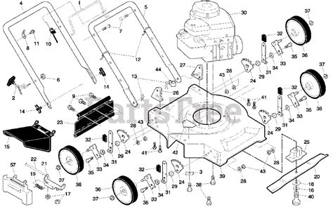 Weed Eater 961140007-01 - Weed Eater Walk-Behind Mower (2007-01 ...