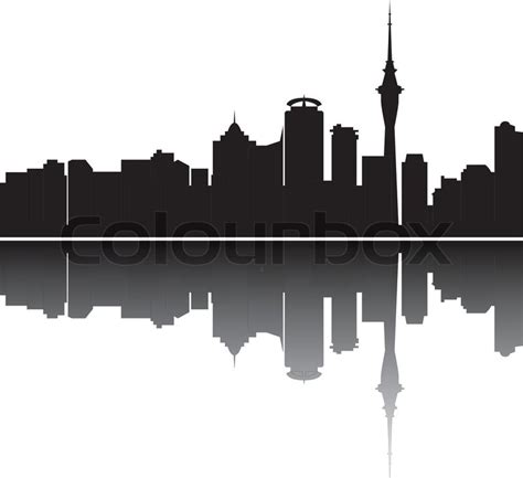 Auckland skyline | Stock vector | Colourbox