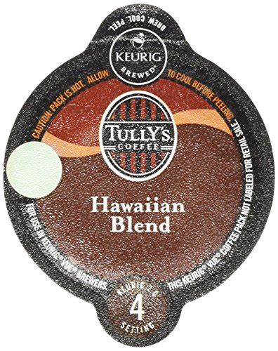 Tully's Hawaiian Blend Coffee Keurig Vue Portion Packs, 16 Count | Hot ...