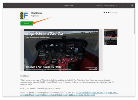 How to Install FlightGear Flight Simulator 2020.3.5 on Linux