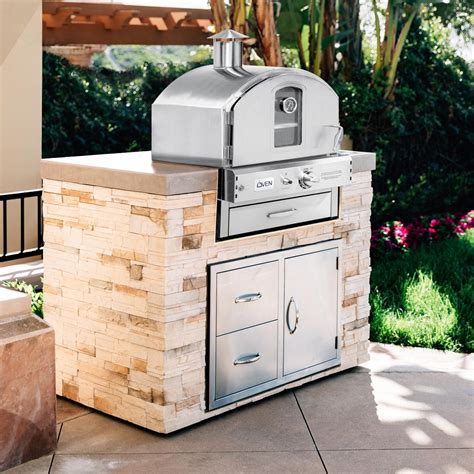 Summerset Built-In / Countertop Natural Gas Outdoor Pizza Oven - SS ...