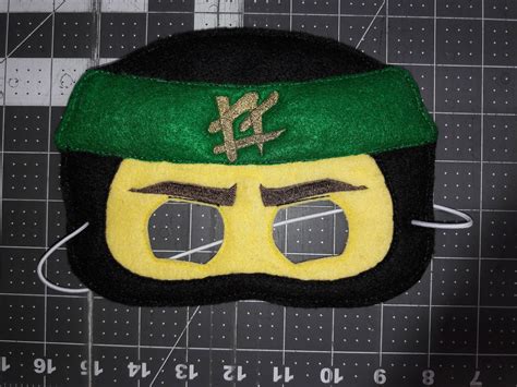 NEW Ninjago Masks Kai Nya Zane Lloyd Zane Cole Jay - Etsy