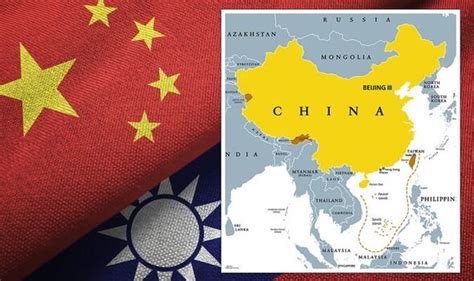 China vs Taiwan MAPPED: Was Taiwan ever part of China? And how far is ...