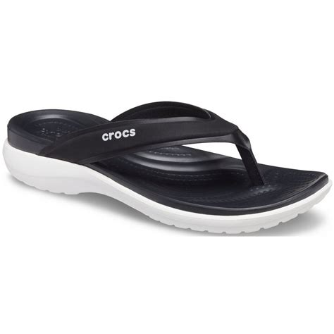 Crocs Crocs Capri V Sporty Black (UX5) 206780-001 Womens Flip-Flop ...