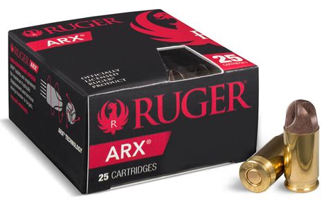 Ruger Arx 9mm Luger+P 80 gr ARX Self-Defense Ammo 25/Box | Sportsman's ...