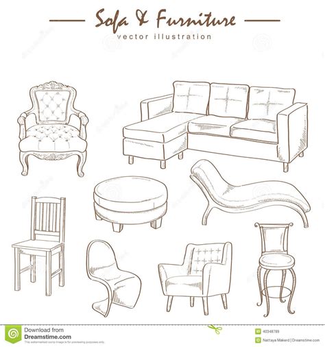 Furniture Drawing - Home Decore Update