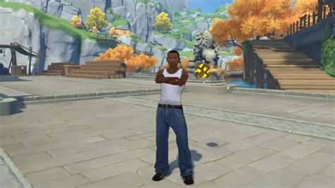 Genshin Impact mod brings CJ from GTA San Andreas as playable character