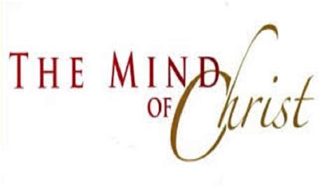 Having The Mind Of Christ