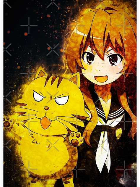 "Palmtop Tiger Toradora Fanart" Poster for Sale by Spacefoxart | Redbubble