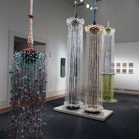 Fiber Sculptures by Joel S. Allen seen at University of Nebraska Omaha, Omaha | Wescover Fiber ...