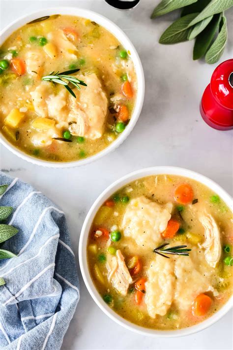 Instant Pot Chicken and Dumplings - The Chunky Chef