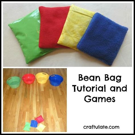 This bean bag tutorial takes you step by step through the simple sewing ...