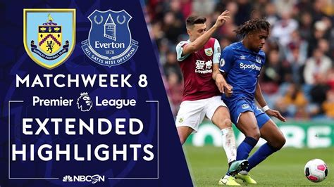 Burnley v. Everton | PREMIER LEAGUE HIGHLIGHTS | 10/5/19 | NBC Sports - YouTube