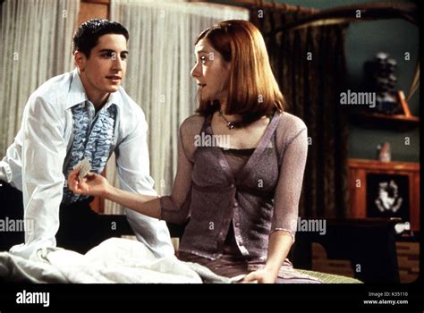 AMERICAN PIE JASON BIGGS, ALYSON HANNIGAN Date: 1999 Stock Photo - Alamy