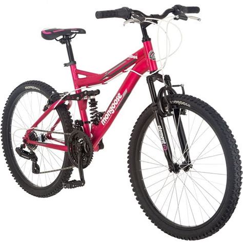 Mongoose 24" Ledge 2.1 Girls Mountain Bike, Pink - Walmart.com