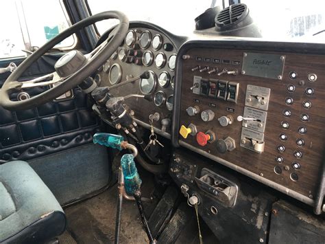 Old school interior | Peterbilt 359, School interior, Peterbilt