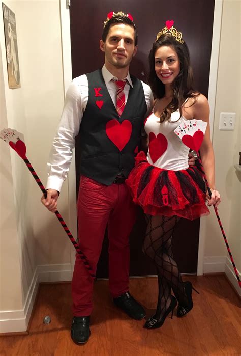 King And Queen Of Hearts Homemade Costume