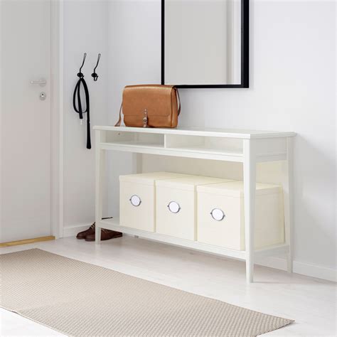 LIATORP console table white/glass 133x37 cm | IKEA Lietuva