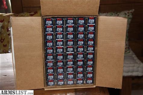 ARMSLIST - For Sale: 5000 Rounds. CCI MINI MAG .22LR HP 36GR Bulk 22 long rifle ammo. FREE ...