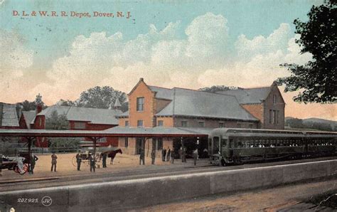 Dover New Jersey Train Station Vintage Postcard AA28310 | eBay