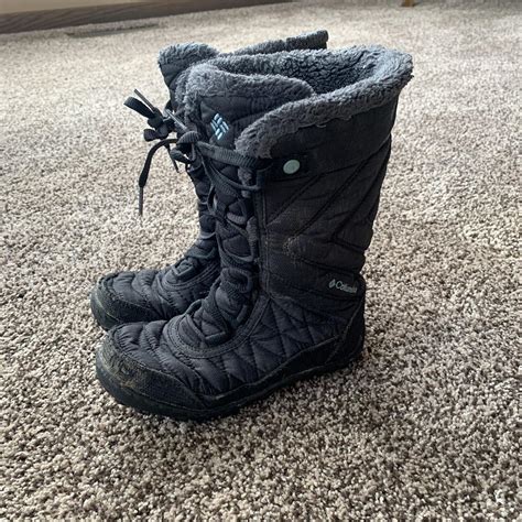 kids size 1 Columbia boots #depopseller #depop... - Depop