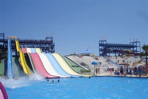 Alcudia water park, beach and old town