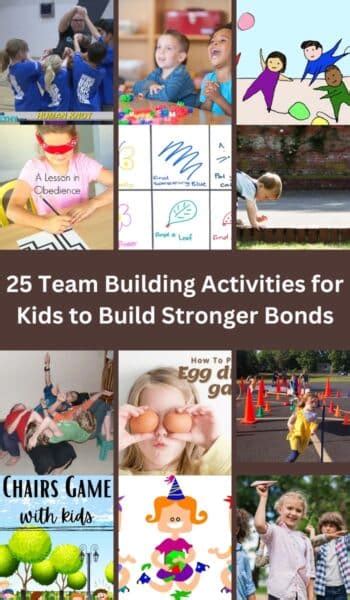 25 Team Building Activities for Kids to Build Stronger Bonds