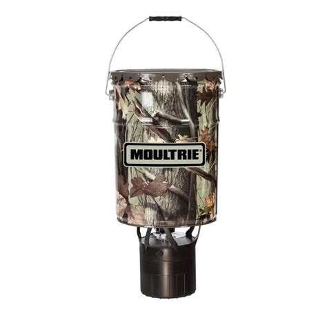 Moultrie 6.5 Gallon Econo Plus Hanging Deer Feeder with Photocell Timer ...