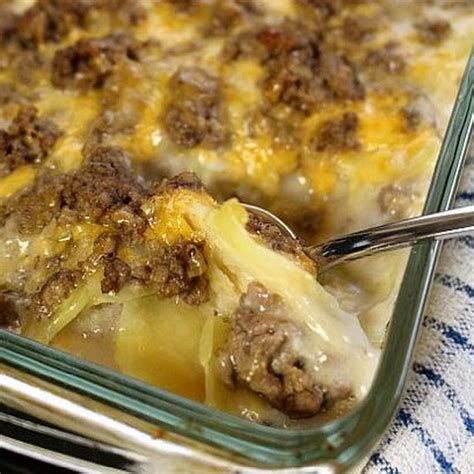 Delicious Hamburger And Potato Casserole Recipe Main Dishes with lean ground… | Recipes, Food ...