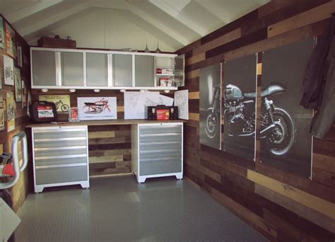 Motorcycle Shed Transformation | Outdoor Storage Design Ideas ...