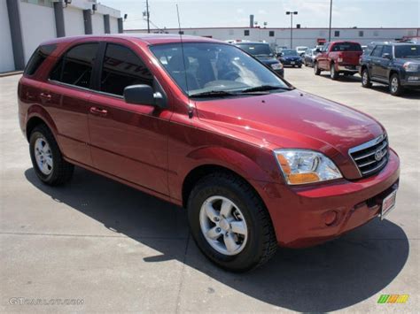 Spicy Red 2008 Kia Sorento LX Exterior Photo #49087917 | GTCarLot.com