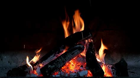 Fireplace Fire Burning | 4K Relaxing Screensaver - YouTube