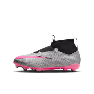 Nike Jr. Zoom Mercurial Superfly 9 Pro XXV FG Little/Big Kids' Firm ...